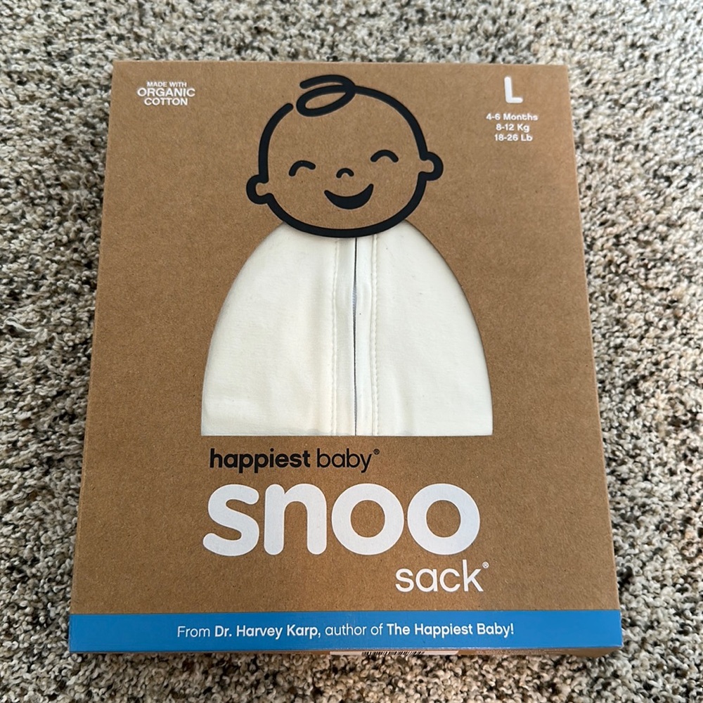 Snoo Sack - Size Large (4-6 months) - New in Packaging